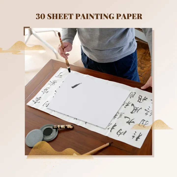 30%20sheet%20white%20Painting%20Paper%20Xuan%20Paper%20Rice%20Paper%20Chinese%20Painting%20and%20Calligraphy%2036cm*25cm%20-%20Image%206