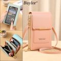 Buylor Women's Handbag Touch Screen Cell Phone Purse Shoulder Bag Female Cheap Small Wallet Soft Leather Crossbody Bags of Women. 