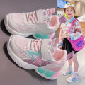 2023 New Styles for Medium and University Students Boys and Girls Shoes Velcro Mesh Athleisure Shoes Striped Vintage Dad Shoes. 