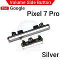 Compatible with Google Pixel 7 Pro External Side Buttons Power On Off + Volume Control Button Outside Side Keys.