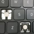 Replacement Keycap Key cap Scissor Clip Hinge For Samsung Galaxy Tab S8+ Keys Keyboard Black English. 