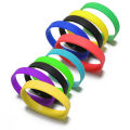 Silicone Bracelet Candy-Colored Bracelet Sport Wristband Rubber Silicone Bracelet Rubber Wrist Strap Jewelry Sunlight Mall. 