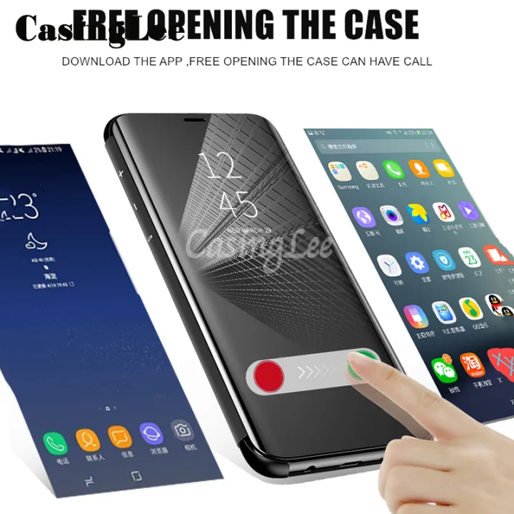 For%20Honor%2050%20Phone%20Case%20Smart%20View%20Cosmetic%20Mirror%20Cases%20Back%20Flip%20Cover%20for%20Honor50%20Back%20Cover%20-%20Image%203