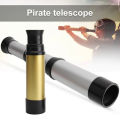 35mm Vintage Handheld Zoomable Monocular Telescope Lightweight Pirate Spyglass Gifts For Kids Children Outdoor Camping Advanture. 