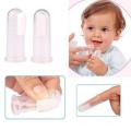 2Pcs Silicone Toothbrush Baby Finger Toothbrush Children\'s Teeth Cleaning Silicone Toothbrush Rubber Cleaning Baby Toothbrush. 