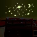 luminous Stars Wall Stickers Glow In The Dark Star Sticker. 