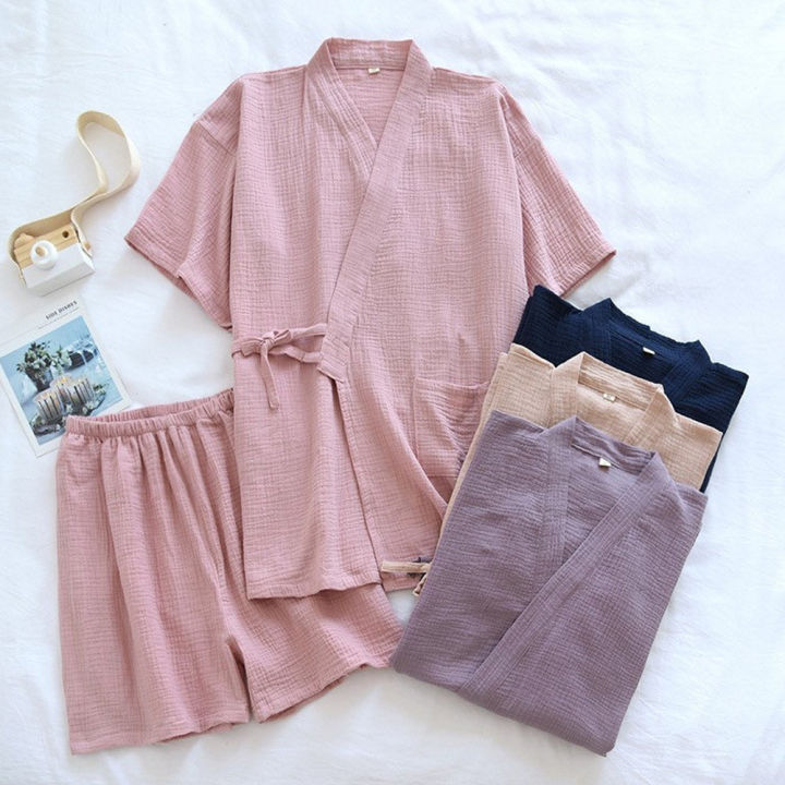 Short Sleepwear Set Soft Cotton Pajamas Women's Night dress set