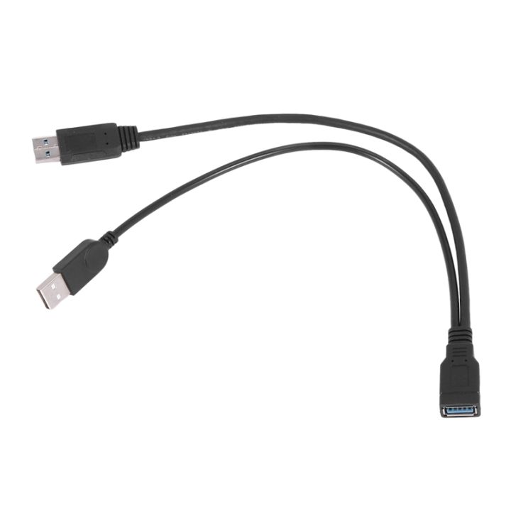 Black%20USB%203.0%20Female%20to%20Dual%20USB%20Male%20Y%20Cable%20for%202.5%20inch%20Hard%20Disk%20-%20Image%202