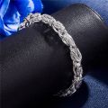 High quality 925 sterling silver Bracelet for woman man luxury Wedding party Christmas Gifts fashion fine Jewelry temperament. 