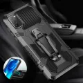 Shockproof Phone Case For iPhone 8 Plus / iPhone 7 Plus Rugged Armor Aluminum Magnetic Stand Metal Anti-fall Cover. 