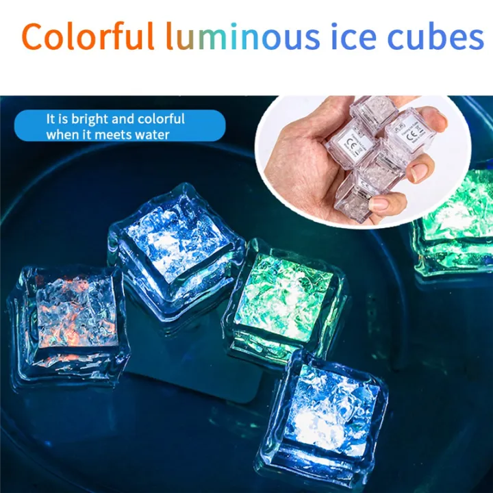 12Pcs%20Waterproof%20LED%20Ice%20Cube%20LED%20Light%20Ice%20Cube%20Glowinthedark%20For%20Drinking%20Party%20-%20Image%203