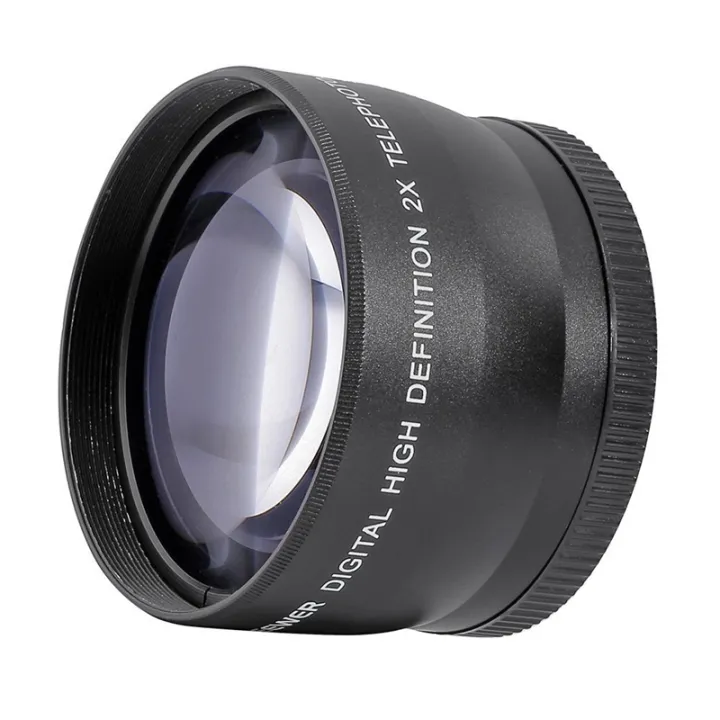 58Mm%202X%20Telephoto%20Lens%20Tele%20Converter%20For%20Canon%20Nikon%20Sony%20Pentax%2018-55Mm%20-%20Image%202