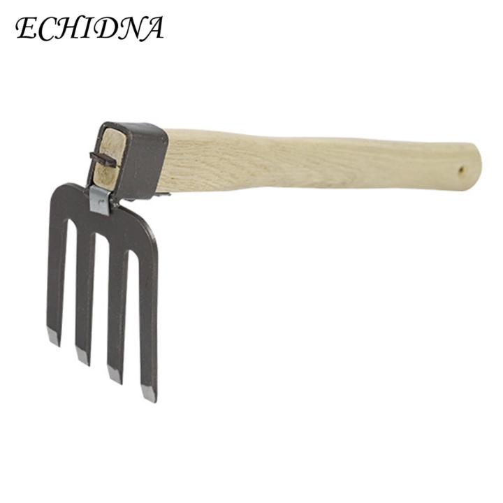 Gardening Hand Tools Set Lightweight Steel Garden Hand ing Hoe with Wooden Handle Ideal for Gardening ing Farming Manual Cultivator Hoe for Outdoor Use Mhine Gardening Tool with Wooden