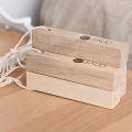 Japan 6Pcs Pure Natural Cedar Wood Moth Balls Camphor Repellent Wardrobe. 
