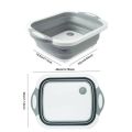 Domo Secret Chopping Board Folding Drain Basket Multifunction. 