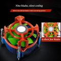 HF 690 CPU Aluminum Heat Sink Cooling Fan. 