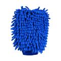 1Pc Chenille Glove Single Sided Soft Random Color Window Washing Hand Mitt for Car.
