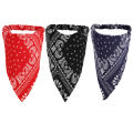 Elastic hair bands headband flower print hair scarf floral triangle bandanas nicle. 