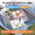 New Digital Camera for Kids Camcorder with 8x Zoom Compact Cameras HD 2.4Inchs 1080P 48MP Cameras for Beginner Photography .