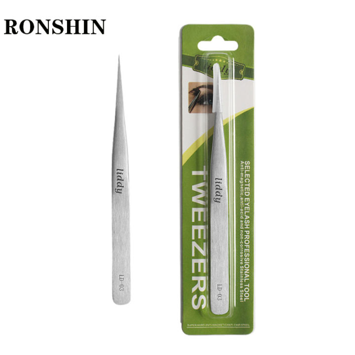 RONSHIN%20Makeup%20Professional%20Eyelash%20Tweezers%203D%20Volume%20Eyelash%20Extension%20Tweezer%20Fan%20Lash%20Eyebrow%20Tweezers%20-%20Image%202