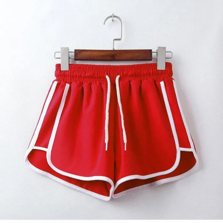 Summer%20New%20Women%20Sports%20Shorts%20Short%20Pants%20Gym%20Workout%20Waistband%20Running%20Jogging%20Short%20Yoga%20Shorts%20-%20Image%202