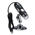 USB Digital Microscope 1600X Magnifier with LED Light and Stand. 