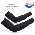 cycling gloves for men Outdoor Cool Arm Hand Sleeve Sun Protection Hand Fingerless For Slim Hand Gloves 1 pair.