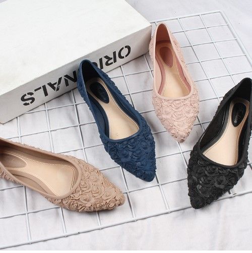 Heli%20shark%20new%20fashion%20pointed%20rose%20daily%20ladies%20casual%20solid%20color%20flat%20all%20Season%20Shoe%20-%20Image%202
