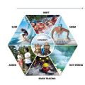Summer Beach Pants Men's Quick-drying Surfing Pants Casual Pants Couple Shorts Beach Pants Swiming Shorts Men Board Shorts Drop. 
