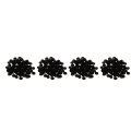 400 Pcs Black Sponge Earbud Headphone Cap Ear Pads Cover Replacement.