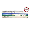 Badminton Shuttle Cock - Nylon - Superior Grade G10 - 6Pcs - White.