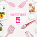 Silicone Spatula Sets Heat-Resistant Non-Stick Spatula 5pcs with Iron Core for Baking. 