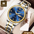 OLEVS 5563 Stainless Steel Quartz Watch For Men And Women. 