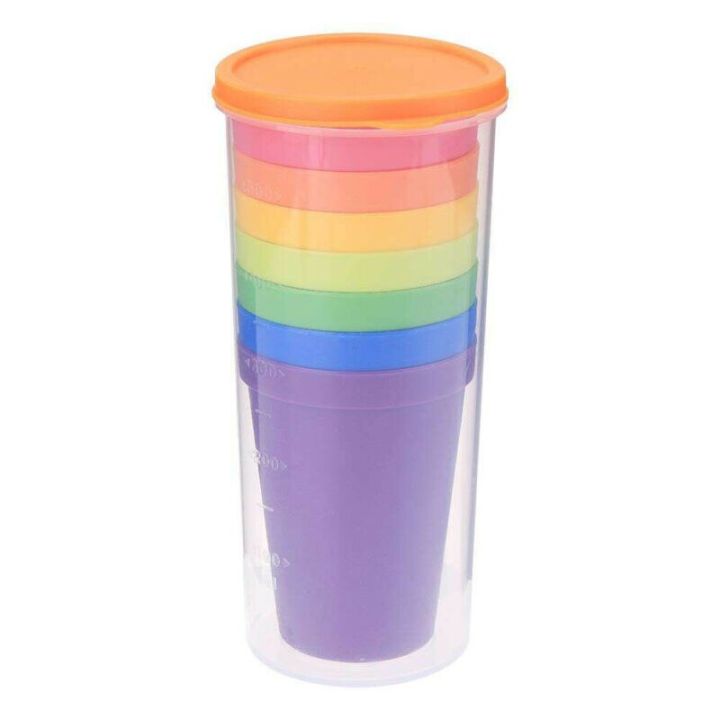 7PCS%20Colorful%20RainSet%20Cup%20Picnic%20Travel%20rtable%20Color%20Plastic%20Cups%20becue%20Camping%20Festival%20Birthday%20Cups%20Tea%20Cup%20Set%20-%20Image%207