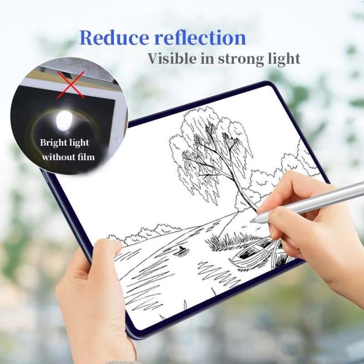 Paper%20Like%20Screen%20Protector%20Film%20For%20Xiaomi%20Pad%206/5%20Pro%20Mi%20Pad%206/5%2011Redmi%20Pad%2010.61%20Matte%20PET%20Painting%20Write%20Tablet%20Accessories%20-%20Image%202