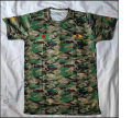 Camouflage Half-Sleeve Jersey T-Shirt – Breathable Comfort (Men & Kids).