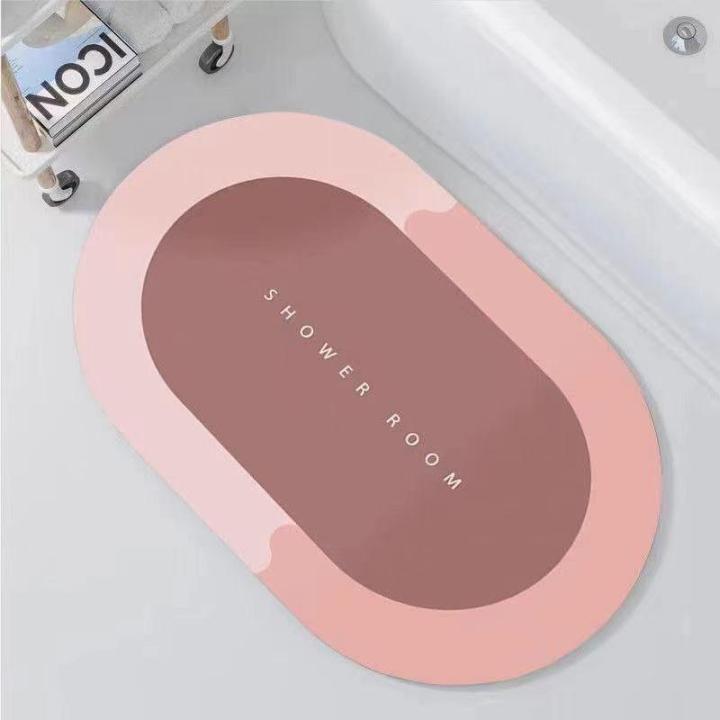 Anti-Slip Bathroom Mat - Water Absorbing Mat,Unique Bathroom Mat,001