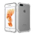 For Apple iPhone 7 Plus / 8 Plus Premium Silicone Case Crystal Clear Soft TPU Ultra-Thin Transparent Flexible Protective Mobile Phone Back Cover. 
