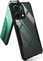 OPPO RENO 14 5G Protective Black Border Crystal Clear Xundd Mobile Back Case Cover.