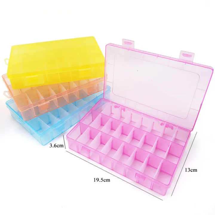 4%20Sizes%20Jewelry%20Box%20Organizer%20Storage%20Container%20Plastic%20Organizer%20Box%20with%20Adjustable%20Dividers%20for%20Beads%20Art%20DIY%20Crafts%20-%20Image%203