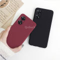 Quiberk for OPPO Reno8 T 4G Shockproof Anti-Slip Soft TPU Sandstone Matte Back Case Cover. 