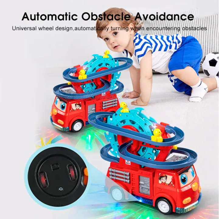 HelloKimi%20Children's%20Toy%20Car%20Electric%20Toy%20Car%20Universal%20360%20%C2%B0%20Rotation%20Duck%20Ferris%20Wheel%20Track%20Fire%20Truck%20Body%20Design%20Multi%20Layer%20Track%20With%20Colorful%20Lights%20Music%20Baby%20Boy%20Toy%20Car%20-%20Image%208