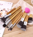 Professional BAMBOO Brush Set- 11 PCS.