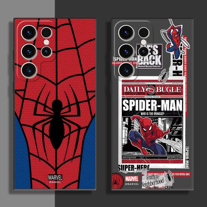 Fashions%20Original%20Marvel%20Spider%20Man%20Phone%20Case%20for%20Samsung%20Galaxy%20S25%20S24%20Ultra%20S20%20FE%20S22%20S21%20Plus%20S23%20Cover%20-%20Image%202