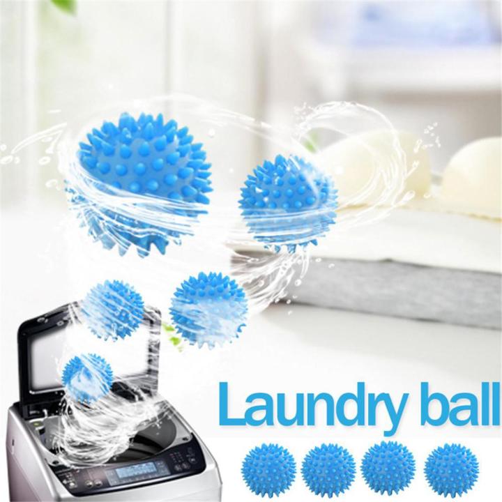 2pcs Reusable Washing Machine Laundry Dryer Ball Soft Plastic Cleaning Tools