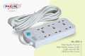 Multi Plug Maxline ML-2013 Extention Socket 6 Port  Power Strip Multiplug. 