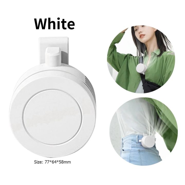 USB%20Small%20Air%20Conditioner%20Clip-on%203.7V/1.2A%20Electric%20Fan%20Bladeless%2012000mAh%20Power%20Bank%203-gear%20Wind%20Mute%20for%20Outdoor%20Indoor%20-%20Image%207