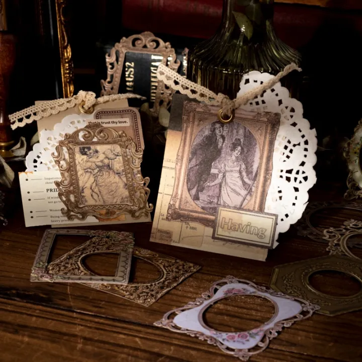 20pcs%20Aesthetic%20Hollow%20Frame%20Deco%20Paper%20Card%20for%20Scrapbooking%20Collage%20Junk%20Journal%20Accessories%20Aesthetic%20Label%20Material%20Paper%20-%20Image%206