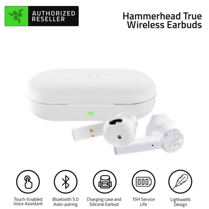 Razer%20Hammerhead%20True%20Wireless%20Half%20In-ear%20Wireless%20BT%205.0%20Auto-Pairing%20Earphone%20Low%20Latency%20with%2013mm%20Drivers%20-%20Image%203