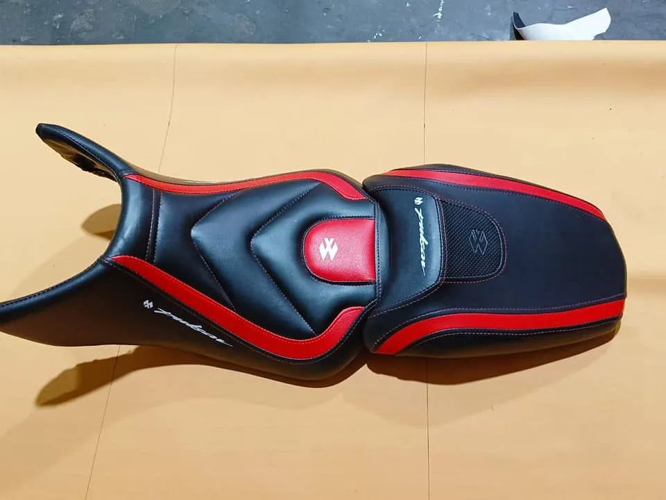 N 160 Pulsar Bike Seat Cover Bajaj Pulsar N160 Red Modified Seat Cover